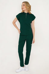 Camisa Aire Verde Pino Para Dama